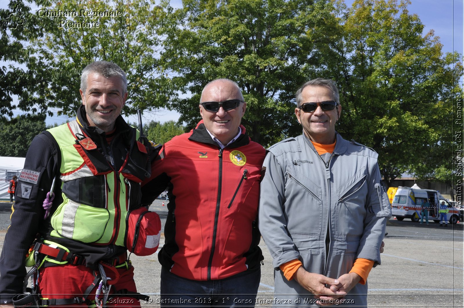 Saluzzo - 19 Settembre 2013 - 1 Corso Interforze di Maxiemergenza - Croce Rossa Italiana - Comitato Regionale del Piemonte