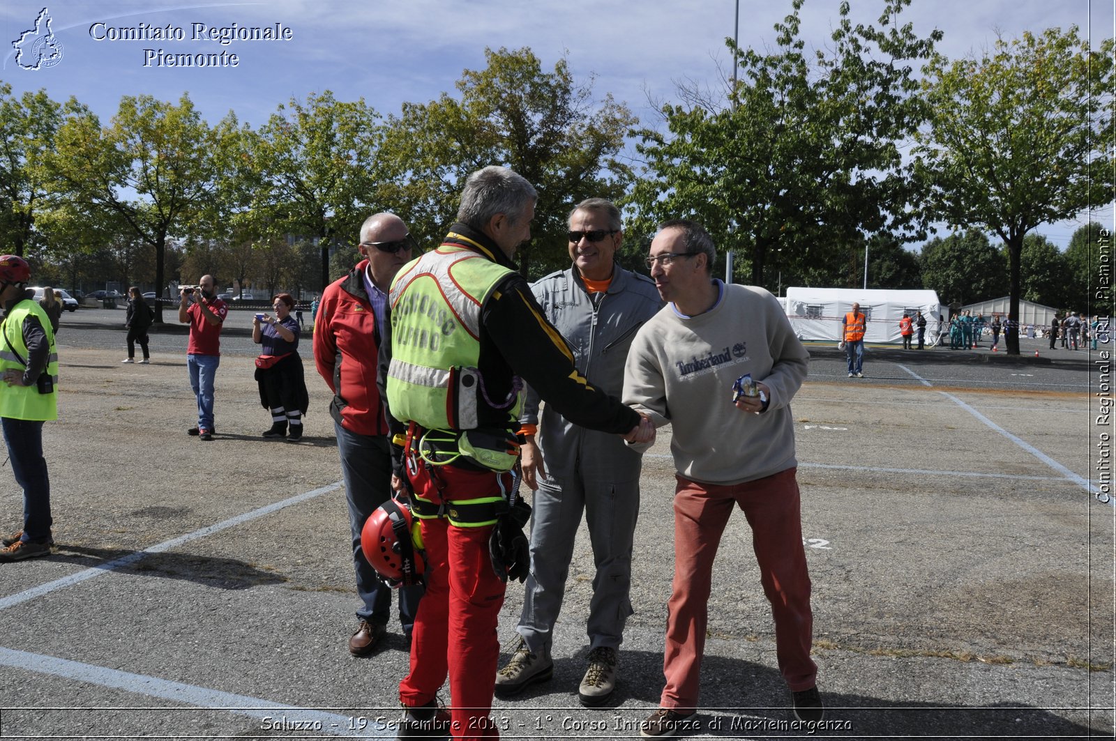 Saluzzo - 19 Settembre 2013 - 1 Corso Interforze di Maxiemergenza - Croce Rossa Italiana - Comitato Regionale del Piemonte