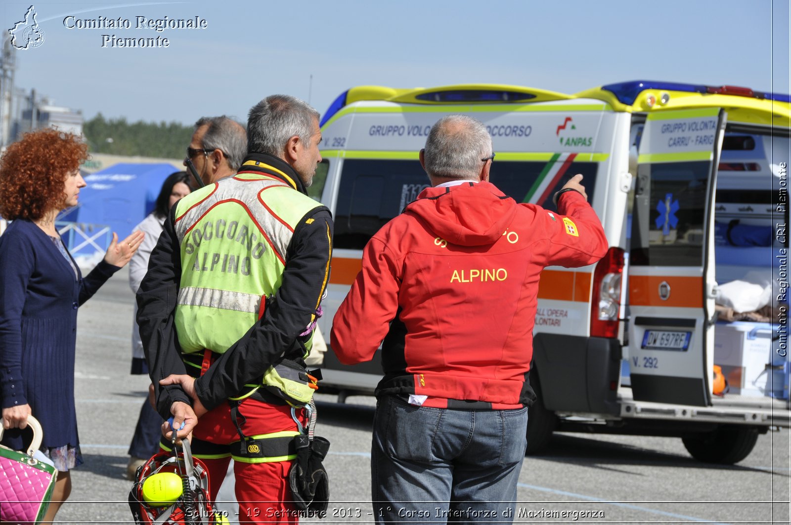 Saluzzo - 19 Settembre 2013 - 1 Corso Interforze di Maxiemergenza - Croce Rossa Italiana - Comitato Regionale del Piemonte