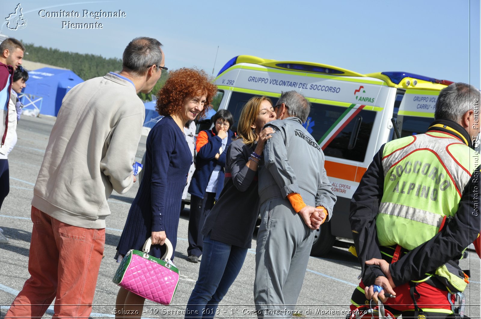 Saluzzo - 19 Settembre 2013 - 1 Corso Interforze di Maxiemergenza - Croce Rossa Italiana - Comitato Regionale del Piemonte