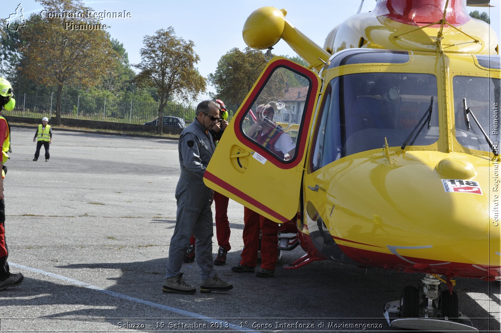 Saluzzo - 19 Settembre 2013 - 1 Corso Interforze di Maxiemergenza - Croce Rossa Italiana - Comitato Regionale del Piemonte