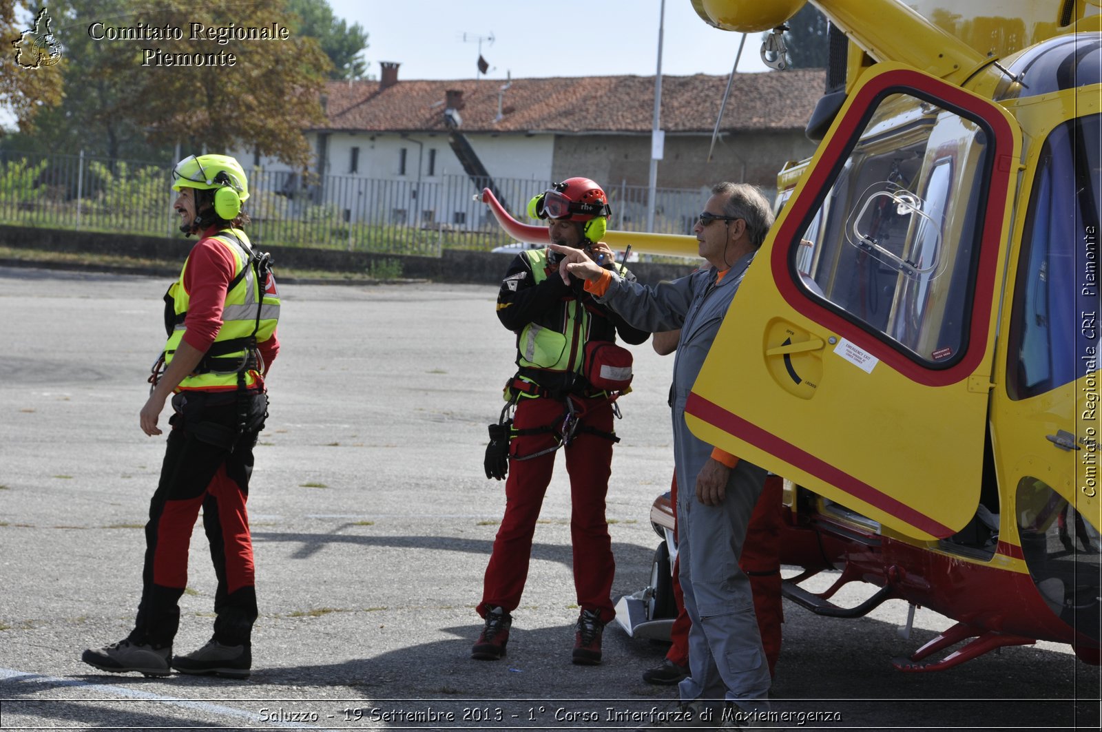 Saluzzo - 19 Settembre 2013 - 1 Corso Interforze di Maxiemergenza - Croce Rossa Italiana - Comitato Regionale del Piemonte