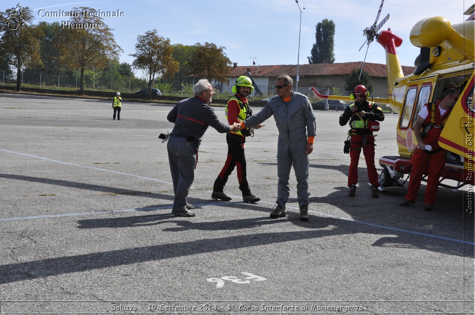 Saluzzo - 19 Settembre 2013 - 1 Corso Interforze di Maxiemergenza - Croce Rossa Italiana - Comitato Regionale del Piemonte