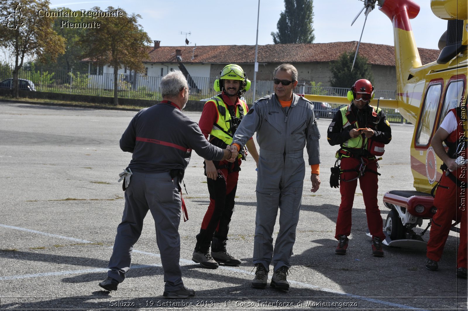 Saluzzo - 19 Settembre 2013 - 1 Corso Interforze di Maxiemergenza - Croce Rossa Italiana - Comitato Regionale del Piemonte