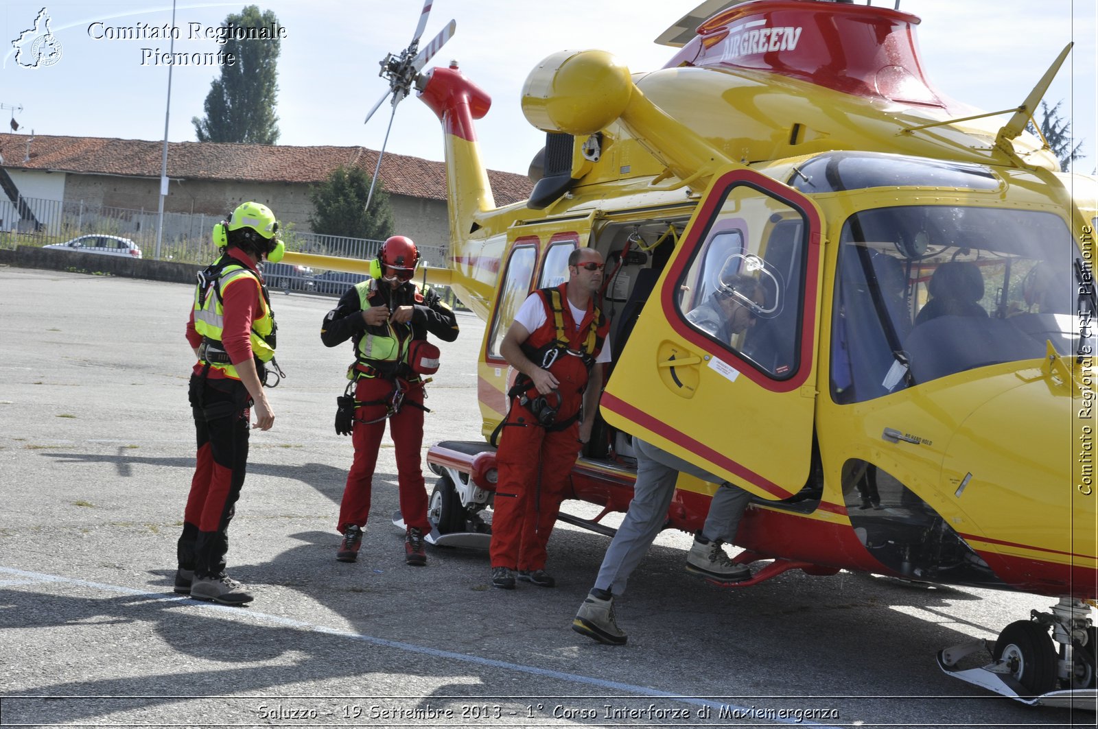 Saluzzo - 19 Settembre 2013 - 1 Corso Interforze di Maxiemergenza - Croce Rossa Italiana - Comitato Regionale del Piemonte