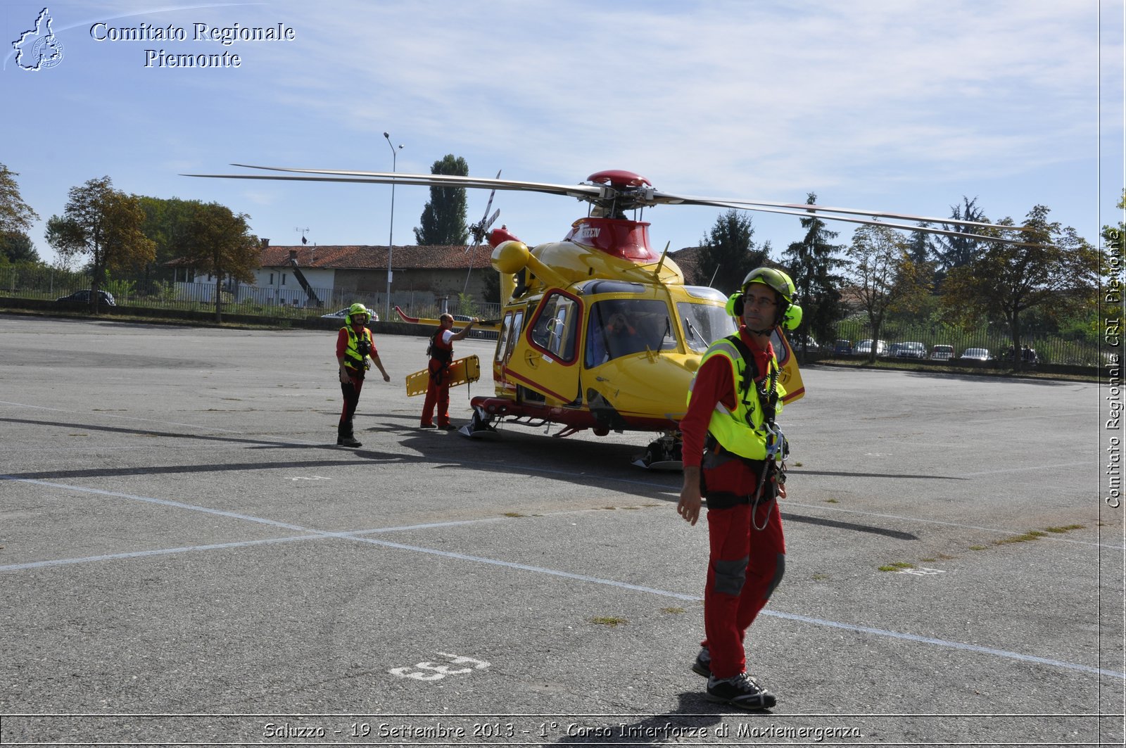 Saluzzo - 19 Settembre 2013 - 1 Corso Interforze di Maxiemergenza - Croce Rossa Italiana - Comitato Regionale del Piemonte