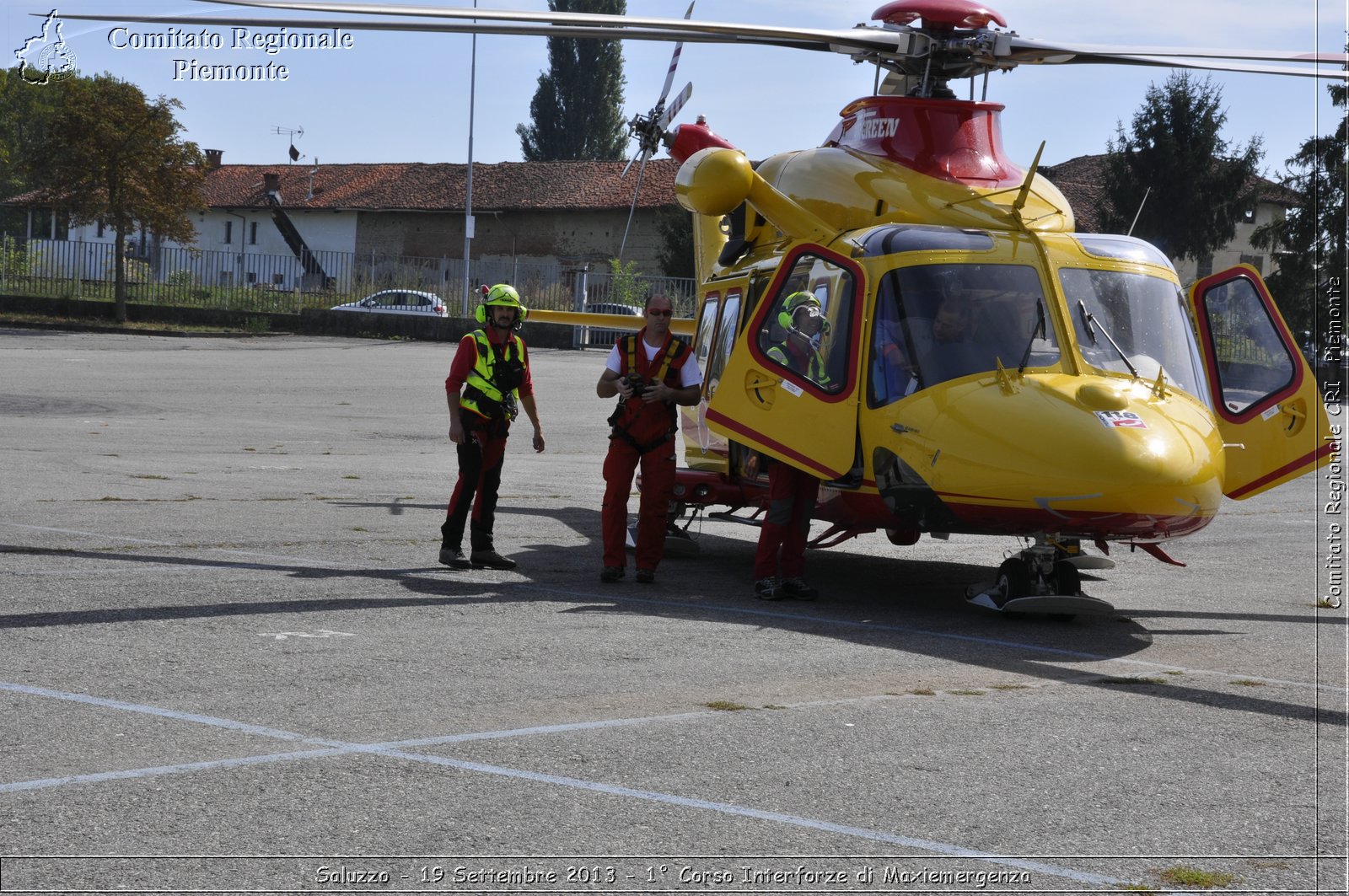 Saluzzo - 19 Settembre 2013 - 1 Corso Interforze di Maxiemergenza - Croce Rossa Italiana - Comitato Regionale del Piemonte