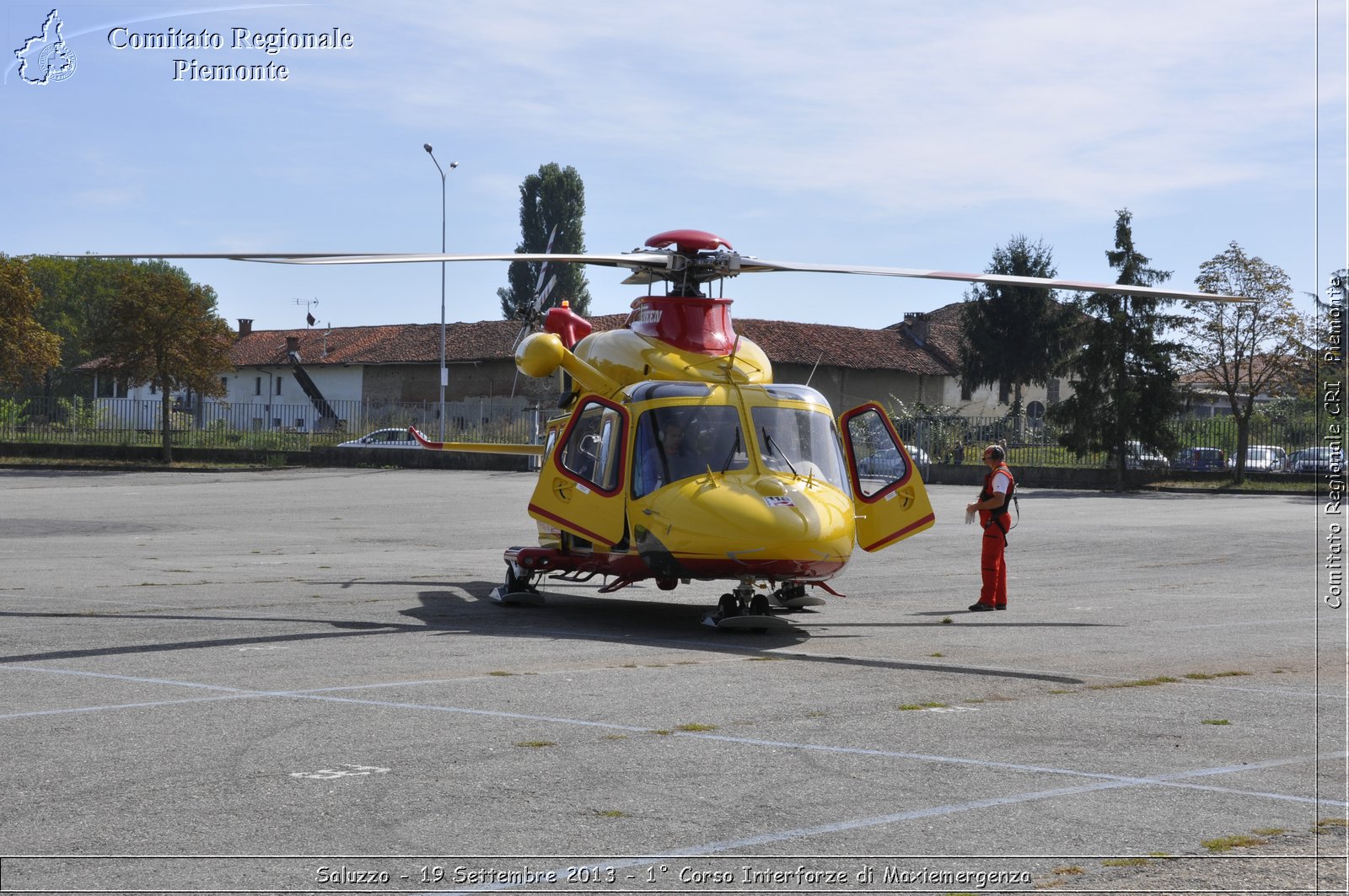 Saluzzo - 19 Settembre 2013 - 1 Corso Interforze di Maxiemergenza - Croce Rossa Italiana - Comitato Regionale del Piemonte