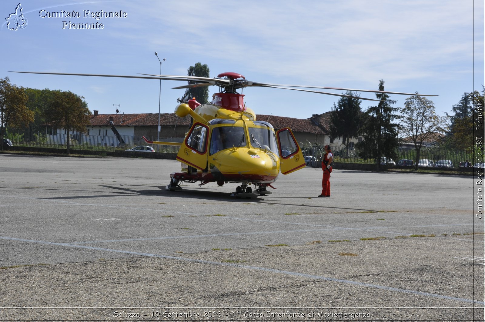 Saluzzo - 19 Settembre 2013 - 1 Corso Interforze di Maxiemergenza - Croce Rossa Italiana - Comitato Regionale del Piemonte