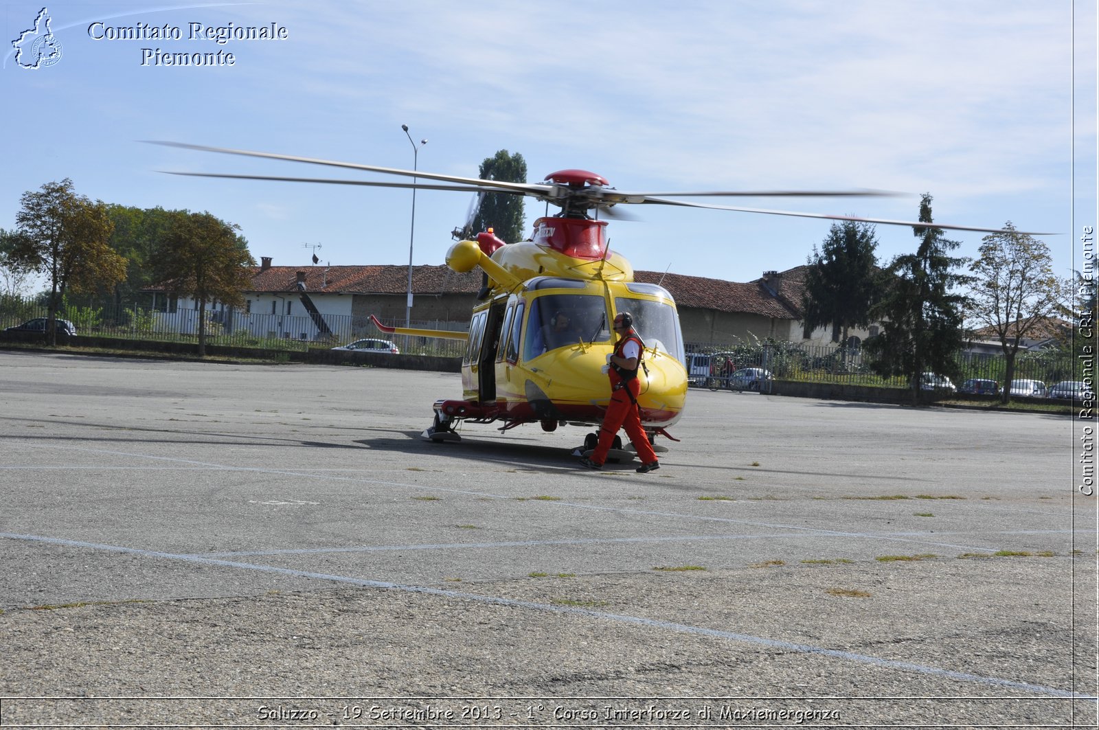 Saluzzo - 19 Settembre 2013 - 1 Corso Interforze di Maxiemergenza - Croce Rossa Italiana - Comitato Regionale del Piemonte