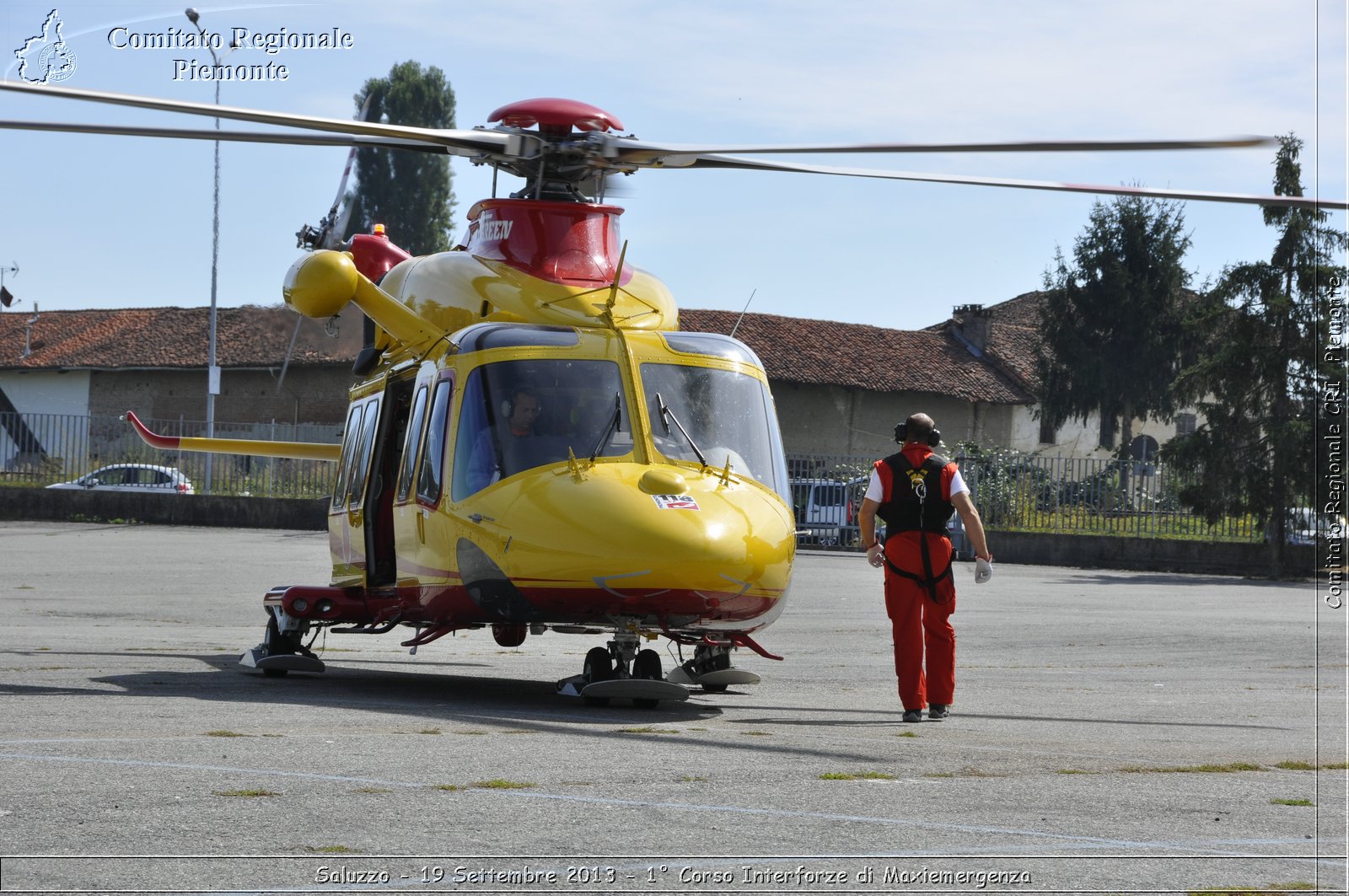 Saluzzo - 19 Settembre 2013 - 1 Corso Interforze di Maxiemergenza - Croce Rossa Italiana - Comitato Regionale del Piemonte