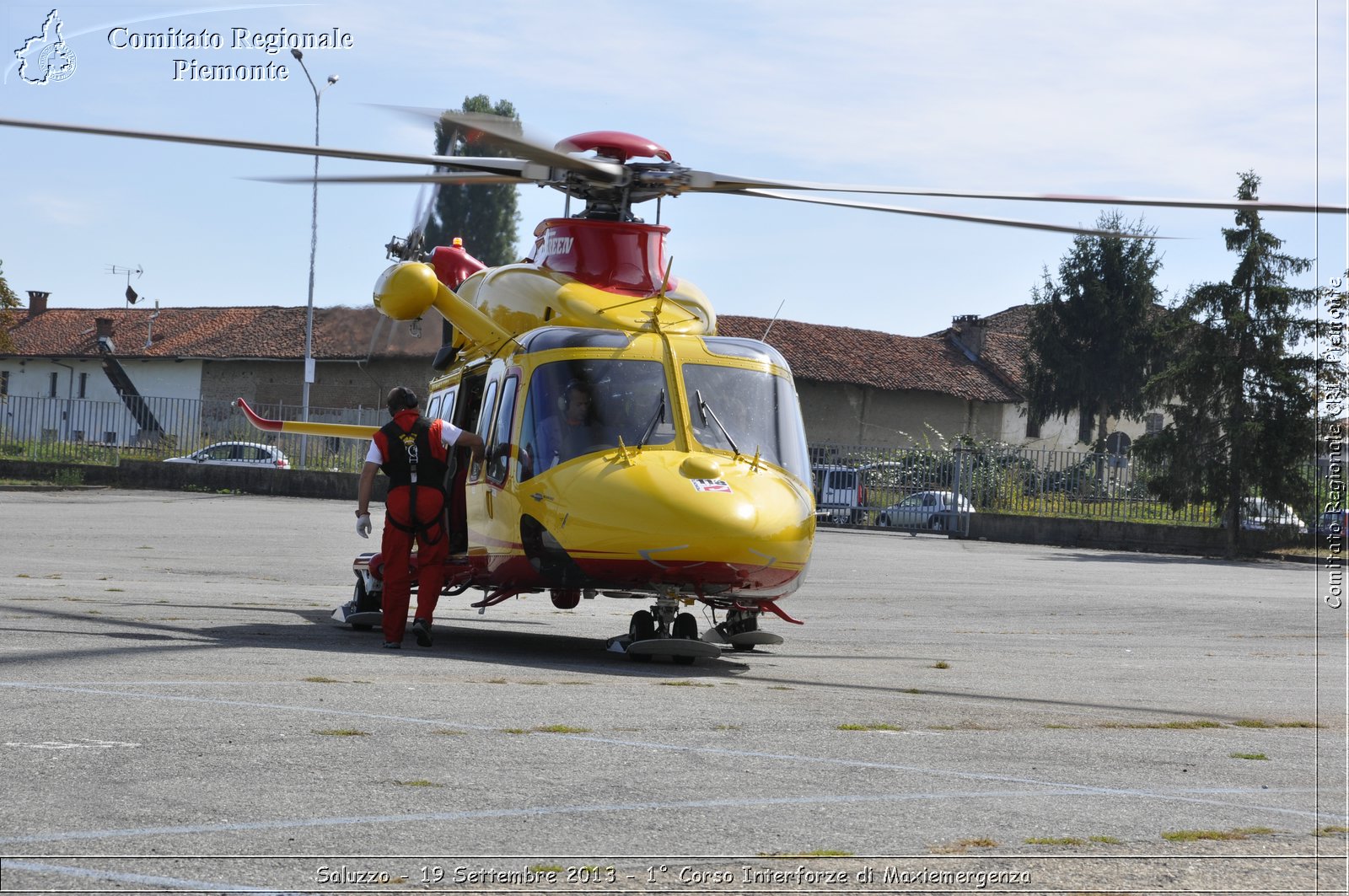 Saluzzo - 19 Settembre 2013 - 1 Corso Interforze di Maxiemergenza - Croce Rossa Italiana - Comitato Regionale del Piemonte