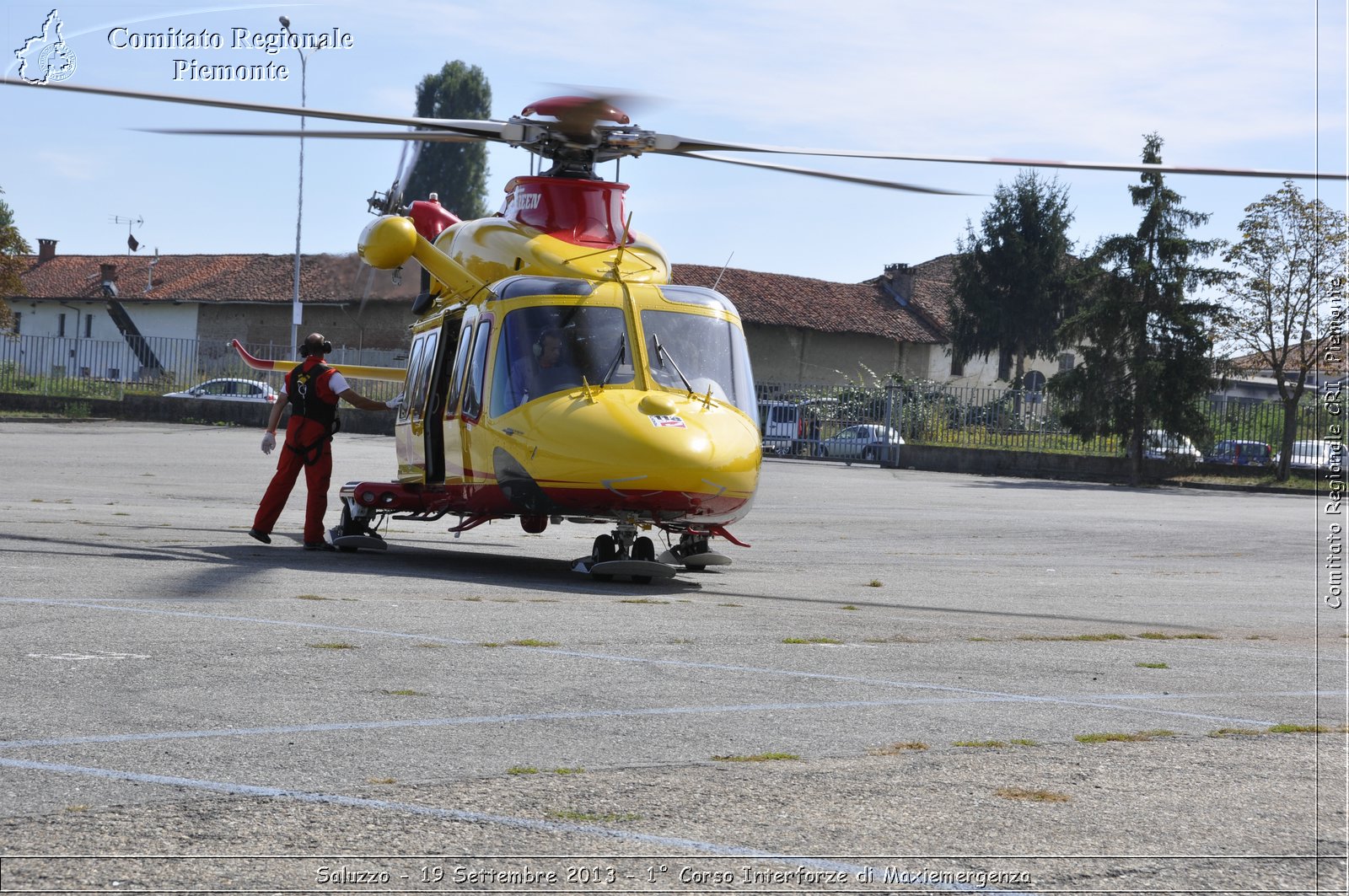 Saluzzo - 19 Settembre 2013 - 1 Corso Interforze di Maxiemergenza - Croce Rossa Italiana - Comitato Regionale del Piemonte