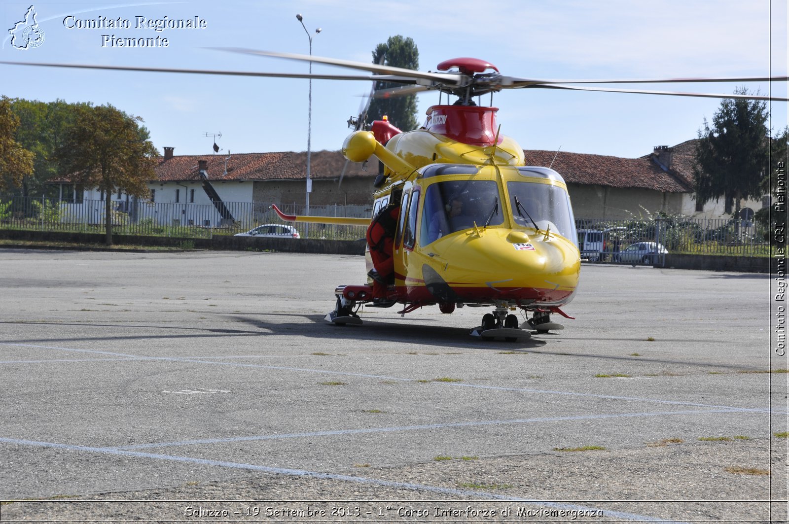 Saluzzo - 19 Settembre 2013 - 1 Corso Interforze di Maxiemergenza - Croce Rossa Italiana - Comitato Regionale del Piemonte