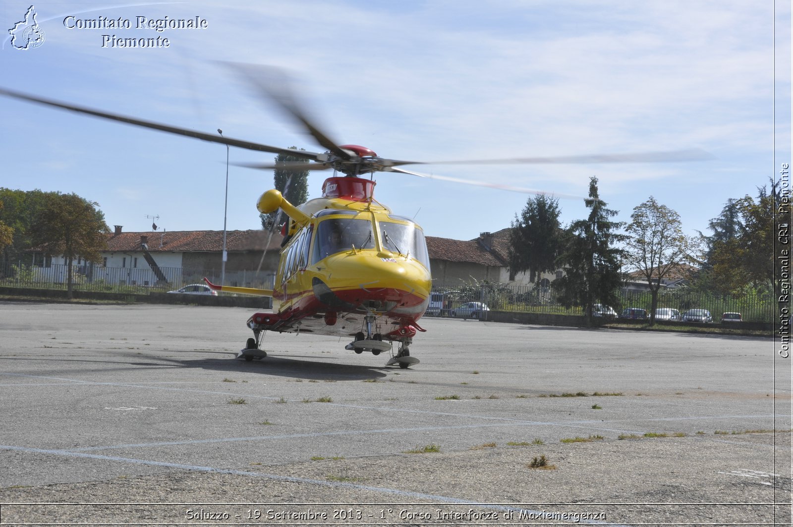 Saluzzo - 19 Settembre 2013 - 1 Corso Interforze di Maxiemergenza - Croce Rossa Italiana - Comitato Regionale del Piemonte