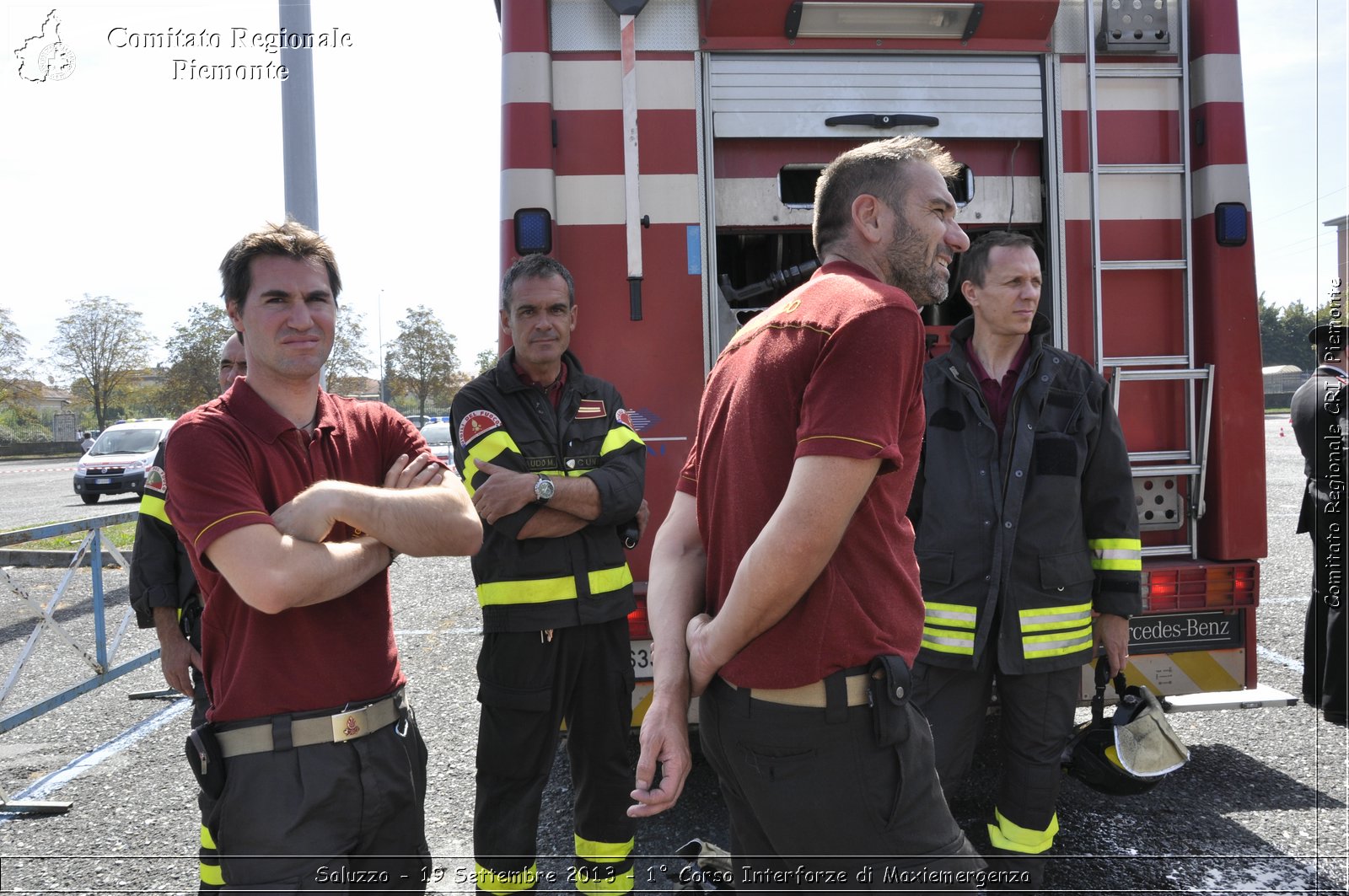 Saluzzo - 19 Settembre 2013 - 1 Corso Interforze di Maxiemergenza - Croce Rossa Italiana - Comitato Regionale del Piemonte