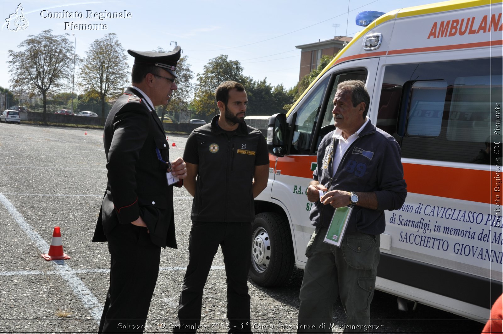 Saluzzo - 19 Settembre 2013 - 1 Corso Interforze di Maxiemergenza - Croce Rossa Italiana - Comitato Regionale del Piemonte