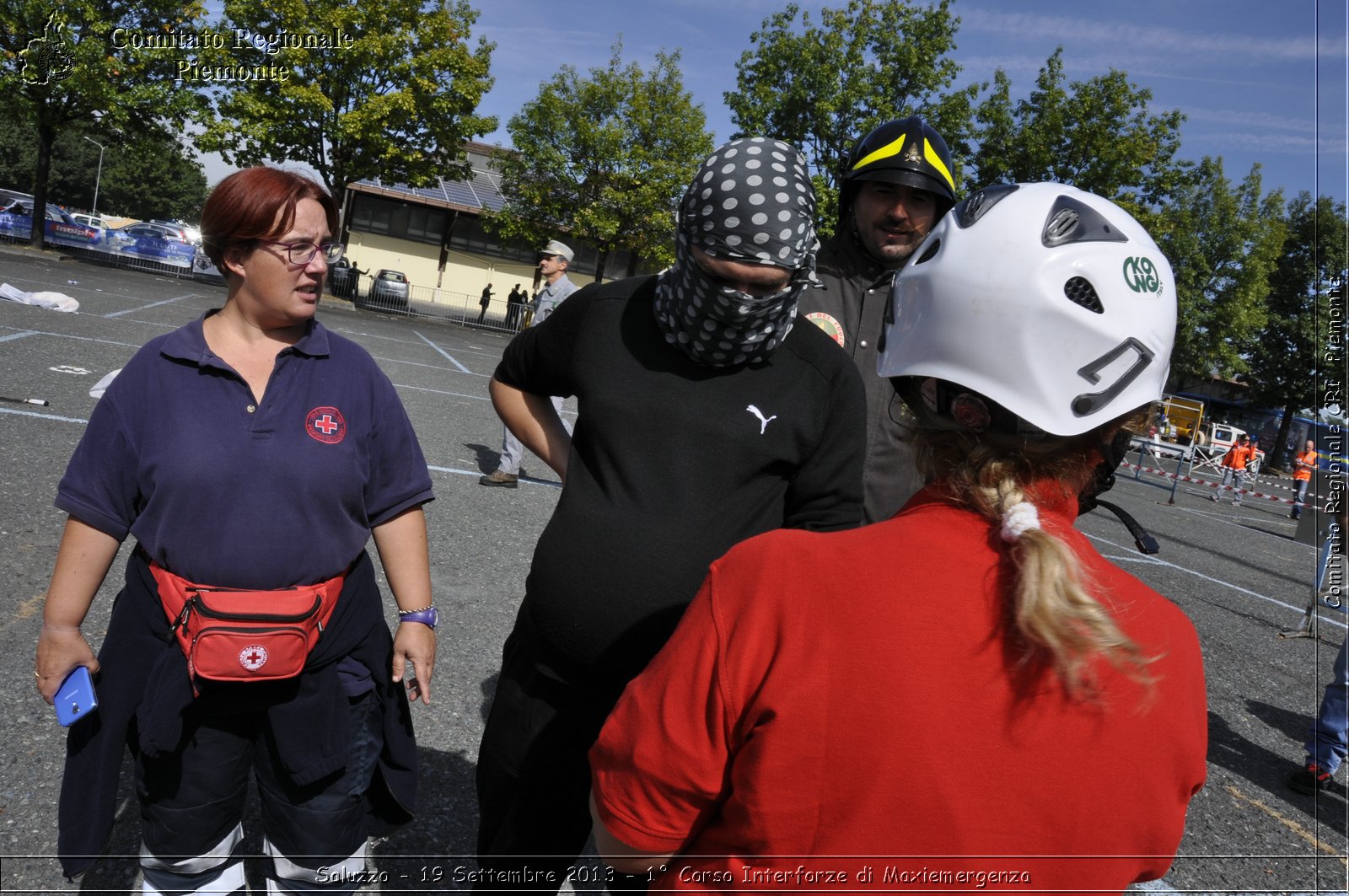 Saluzzo - 19 Settembre 2013 - 1 Corso Interforze di Maxiemergenza - Croce Rossa Italiana - Comitato Regionale del Piemonte