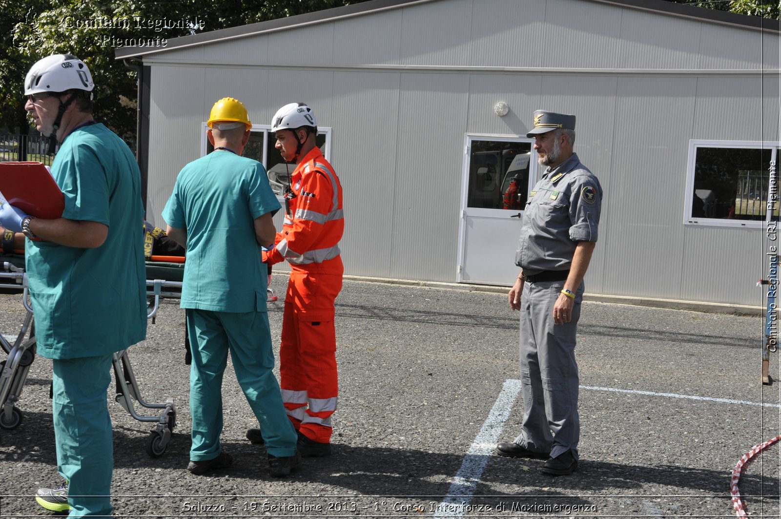 Saluzzo - 19 Settembre 2013 - 1 Corso Interforze di Maxiemergenza - Croce Rossa Italiana - Comitato Regionale del Piemonte