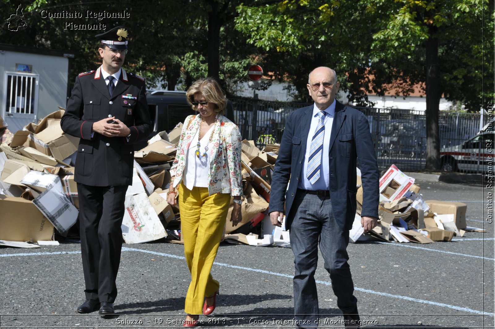 Saluzzo - 19 Settembre 2013 - 1 Corso Interforze di Maxiemergenza - Croce Rossa Italiana - Comitato Regionale del Piemonte