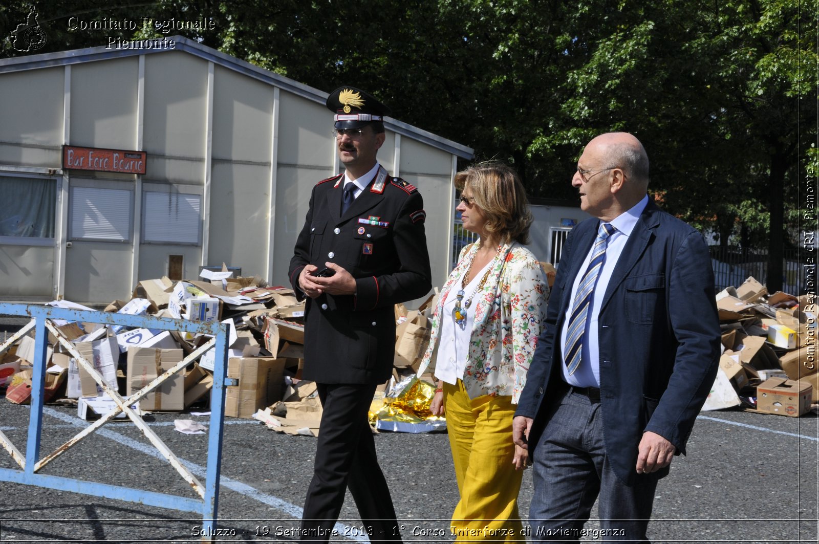 Saluzzo - 19 Settembre 2013 - 1 Corso Interforze di Maxiemergenza - Croce Rossa Italiana - Comitato Regionale del Piemonte