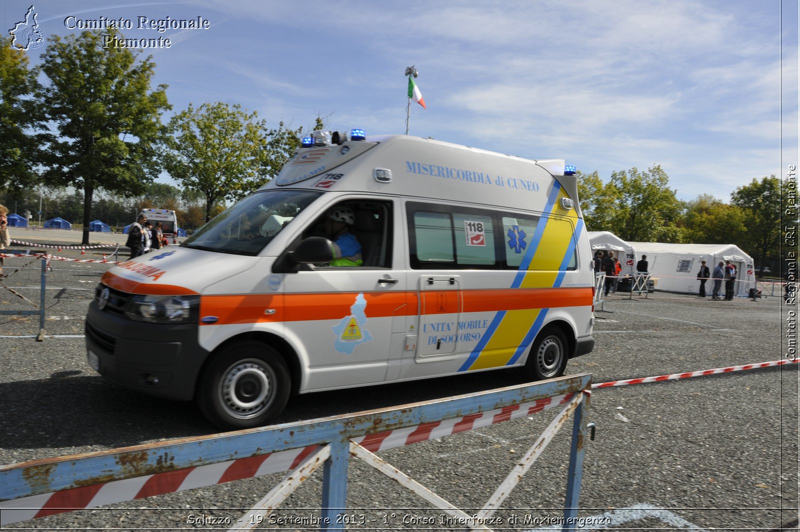 Saluzzo - 19 Settembre 2013 - 1 Corso Interforze di Maxiemergenza - Croce Rossa Italiana - Comitato Regionale del Piemonte