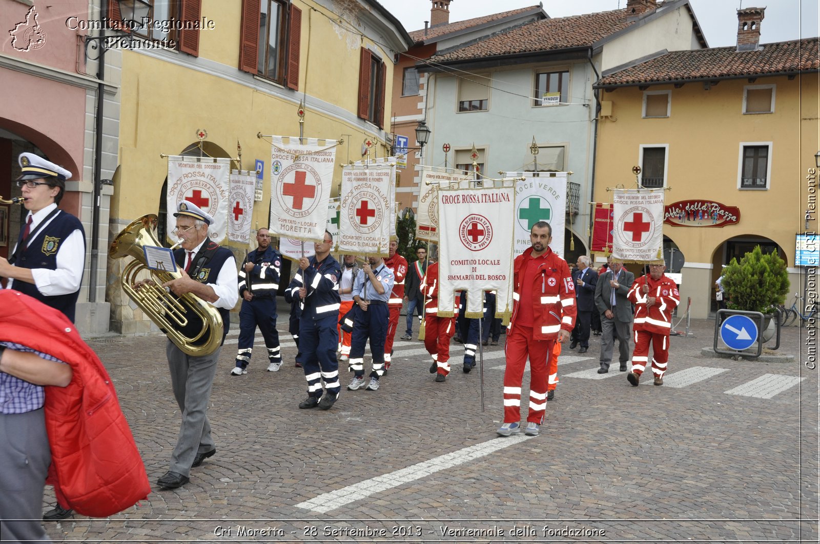 Cri Moretta - 28 Settembre 2013 - Ventennale della fondazione - Croce Rossa Italiana - Comitato Regionale del Piemonte