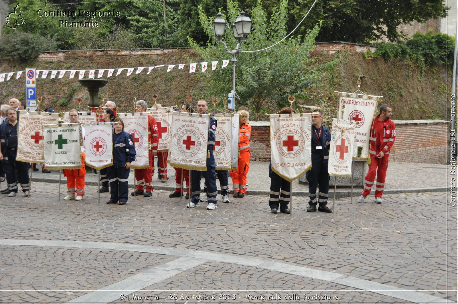 Cri Moretta - 28 Settembre 2013 - Ventennale della fondazione - Croce Rossa Italiana - Comitato Regionale del Piemonte