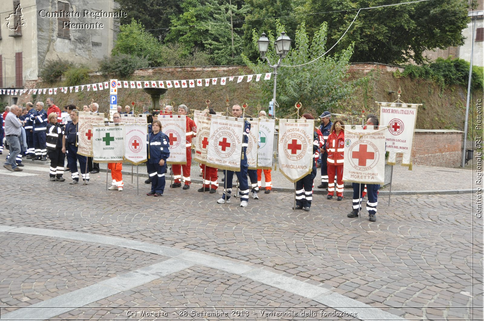 Cri Moretta - 28 Settembre 2013 - Ventennale della fondazione - Croce Rossa Italiana - Comitato Regionale del Piemonte