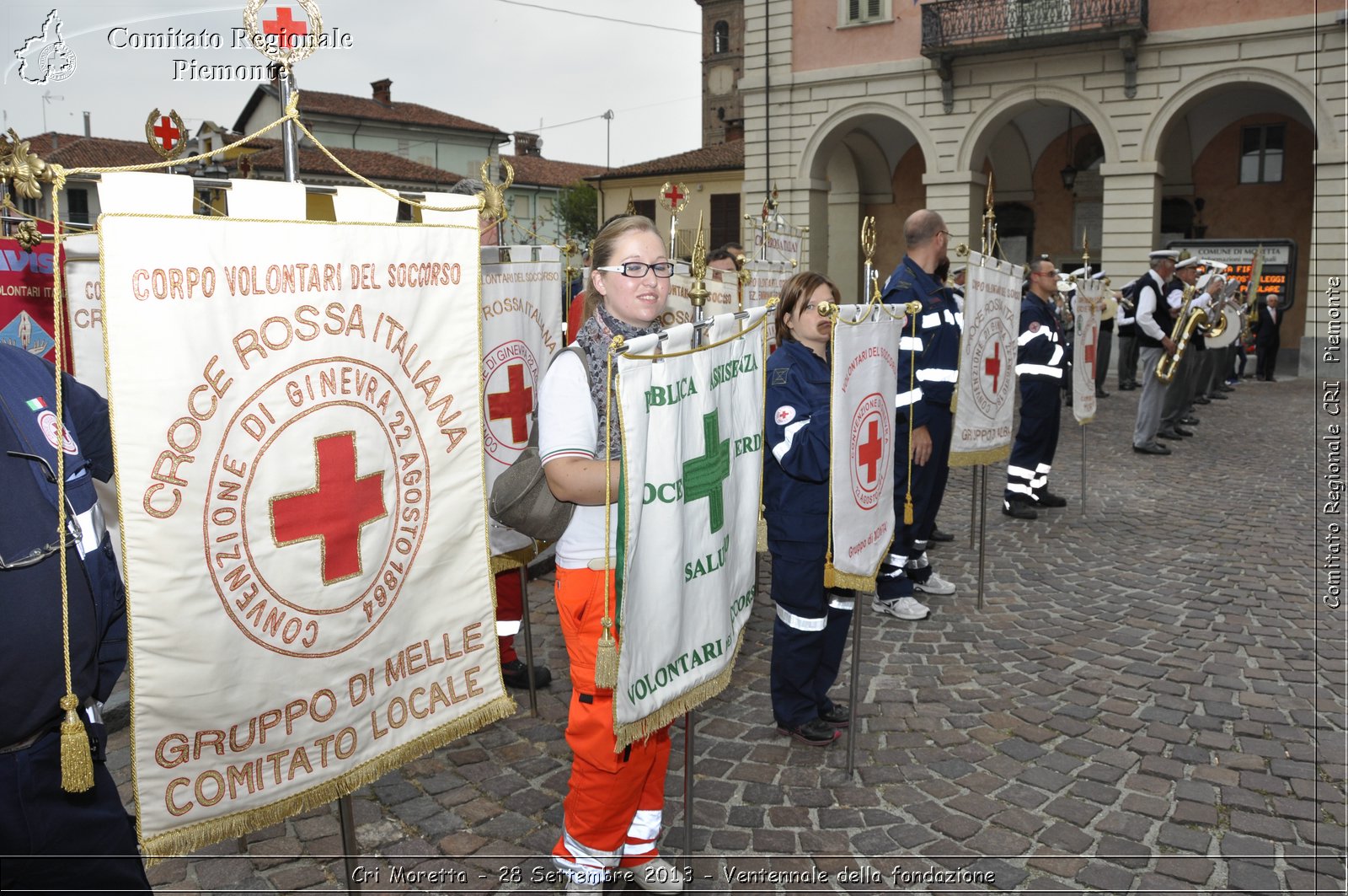 Cri Moretta - 28 Settembre 2013 - Ventennale della fondazione - Croce Rossa Italiana - Comitato Regionale del Piemonte