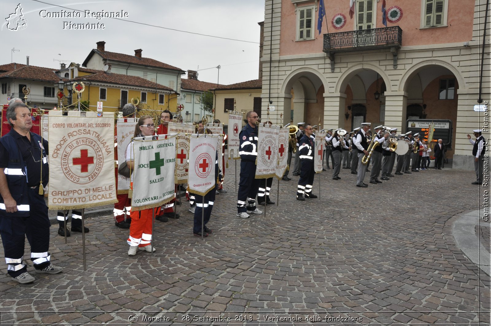 Cri Moretta - 28 Settembre 2013 - Ventennale della fondazione - Croce Rossa Italiana - Comitato Regionale del Piemonte