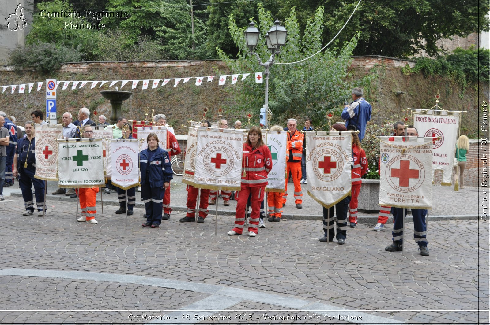 Cri Moretta - 28 Settembre 2013 - Ventennale della fondazione - Croce Rossa Italiana - Comitato Regionale del Piemonte