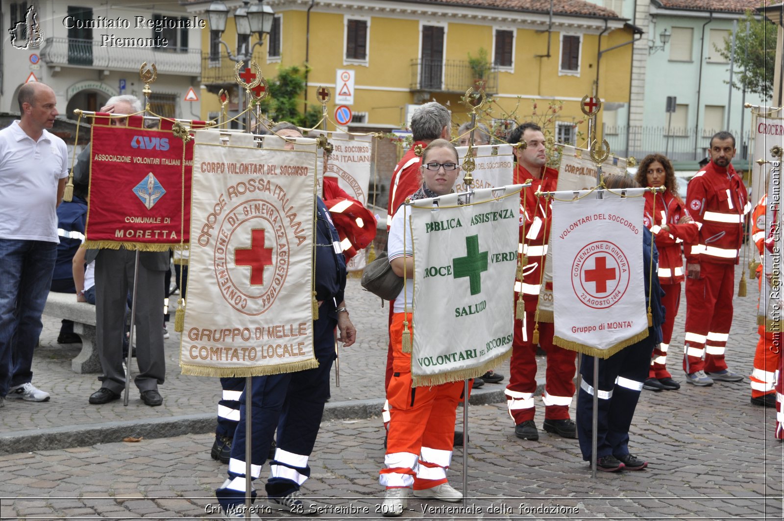 Cri Moretta - 28 Settembre 2013 - Ventennale della fondazione - Croce Rossa Italiana - Comitato Regionale del Piemonte