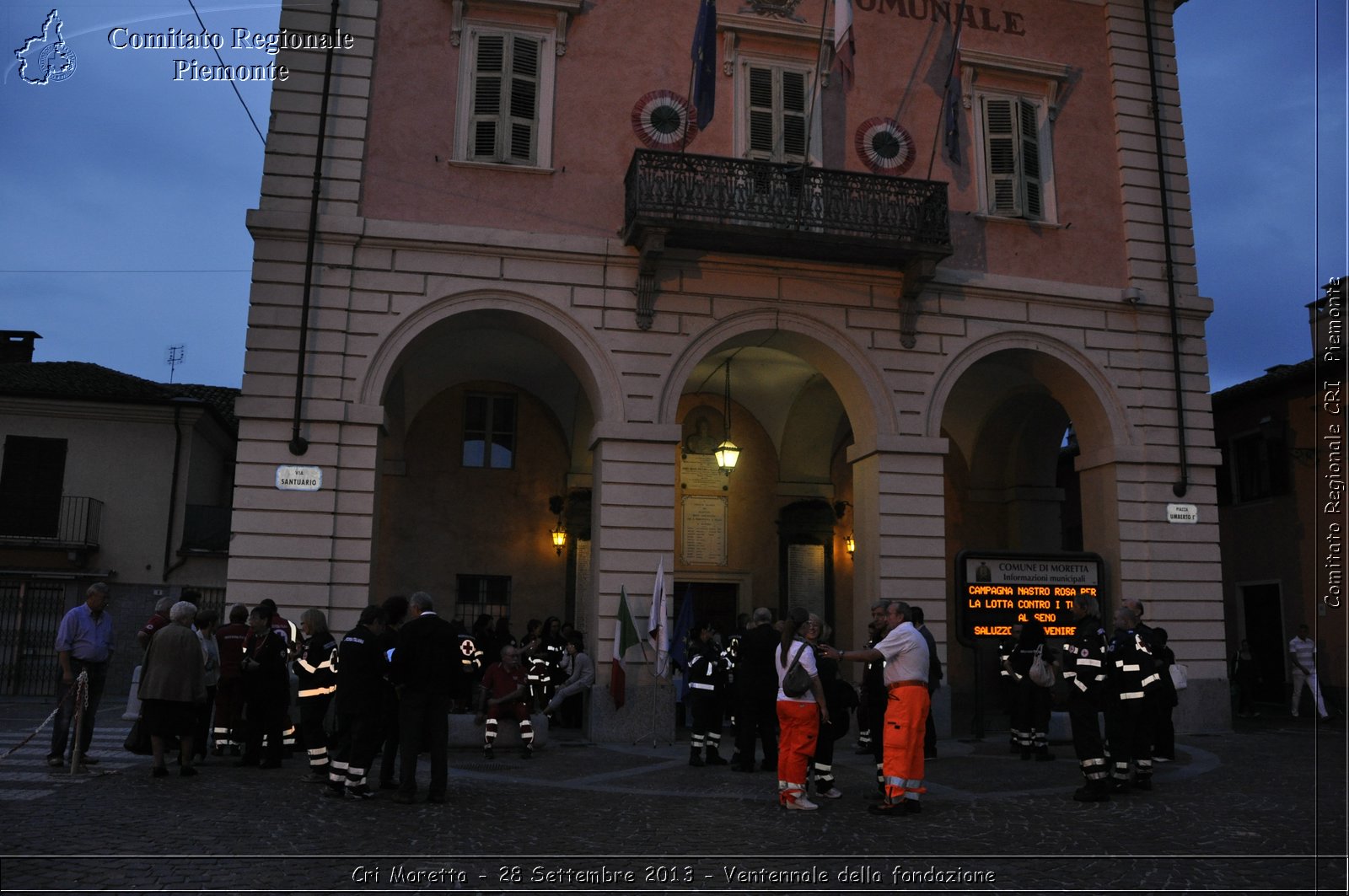 Cri Moretta - 28 Settembre 2013 - Ventennale della fondazione - Croce Rossa Italiana - Comitato Regionale del Piemonte