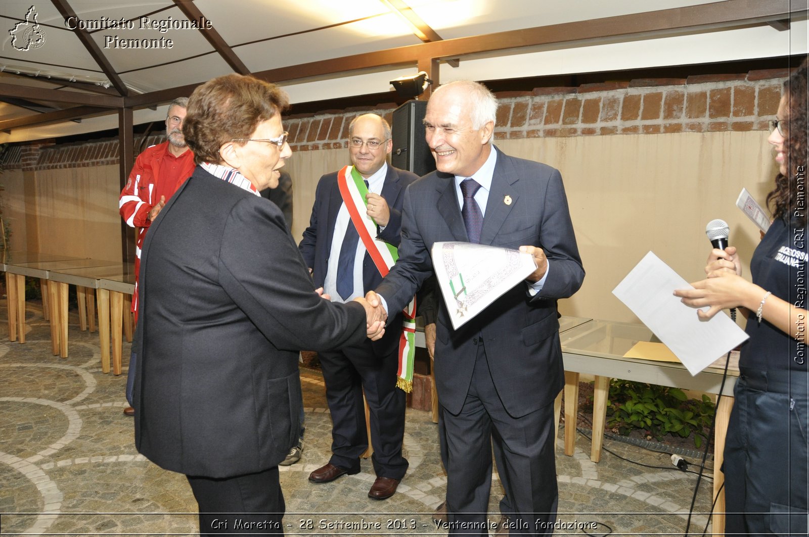 Cri Moretta - 28 Settembre 2013 - Ventennale della fondazione - Croce Rossa Italiana - Comitato Regionale del Piemonte