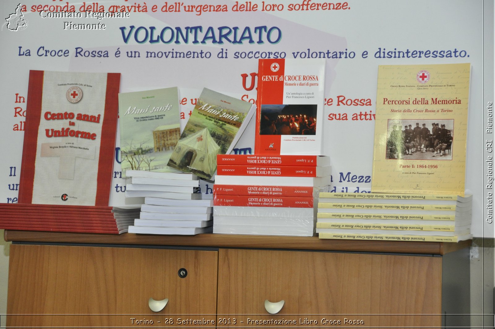 Torino - 28 Settembre 2013 - Presentazione Libro Croce Rossa - Croce Rossa Italiana - Comitato Regionale del Piemonte