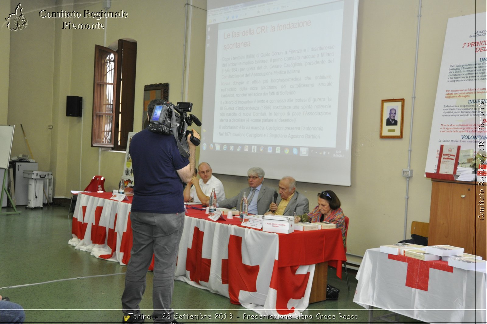 Torino - 28 Settembre 2013 - Presentazione Libro Croce Rossa - Croce Rossa Italiana - Comitato Regionale del Piemonte