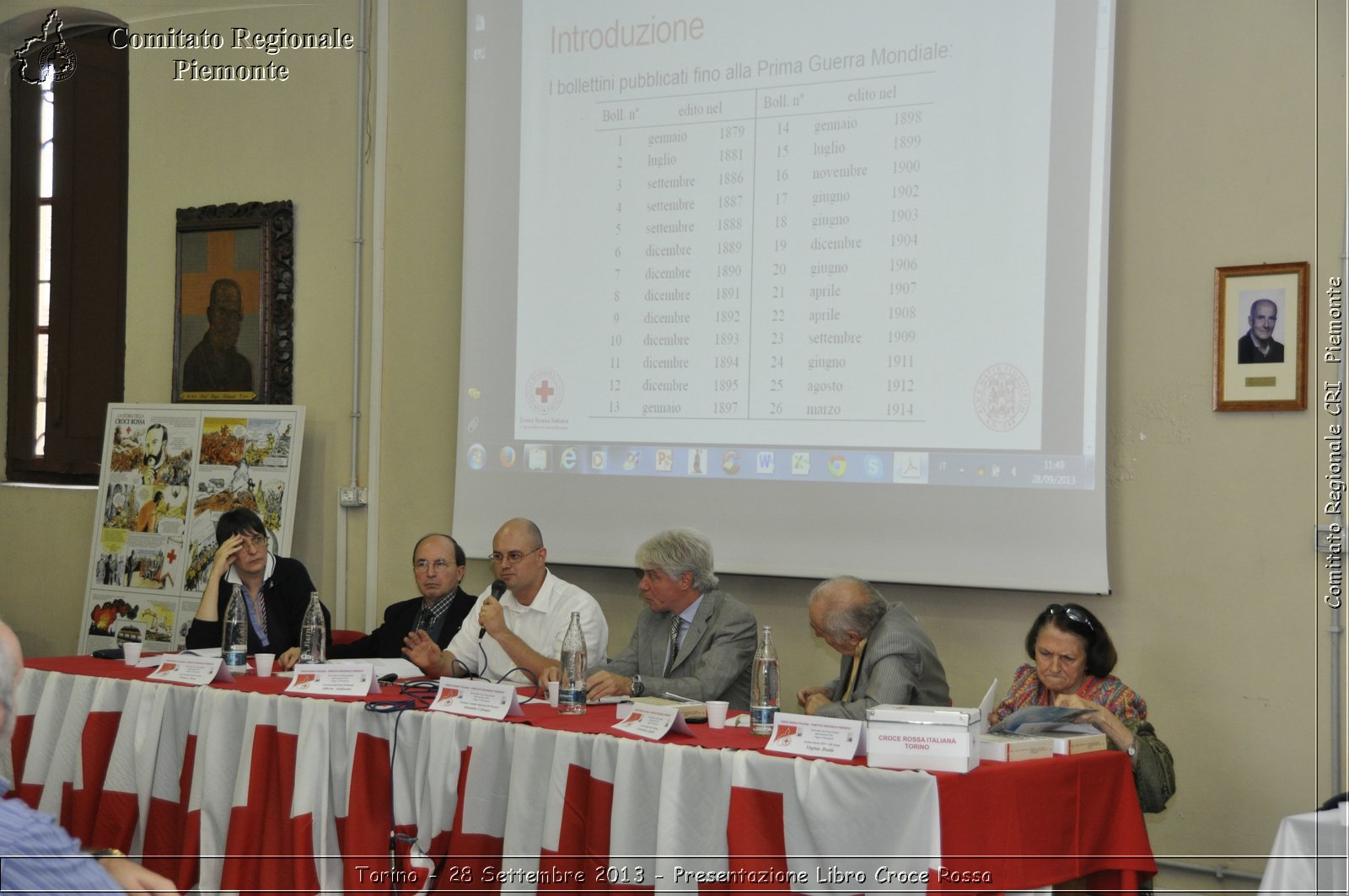 Torino - 28 Settembre 2013 - Presentazione Libro Croce Rossa - Croce Rossa Italiana - Comitato Regionale del Piemonte