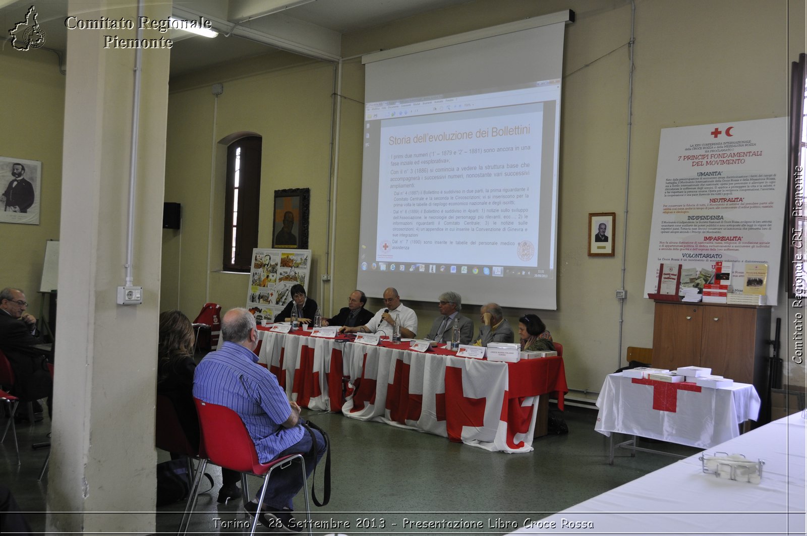 Torino - 28 Settembre 2013 - Presentazione Libro Croce Rossa - Croce Rossa Italiana - Comitato Regionale del Piemonte