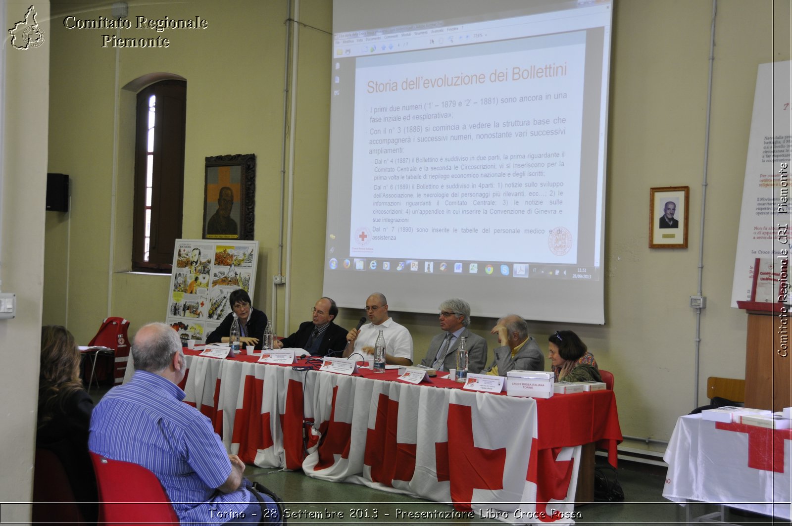 Torino - 28 Settembre 2013 - Presentazione Libro Croce Rossa - Croce Rossa Italiana - Comitato Regionale del Piemonte