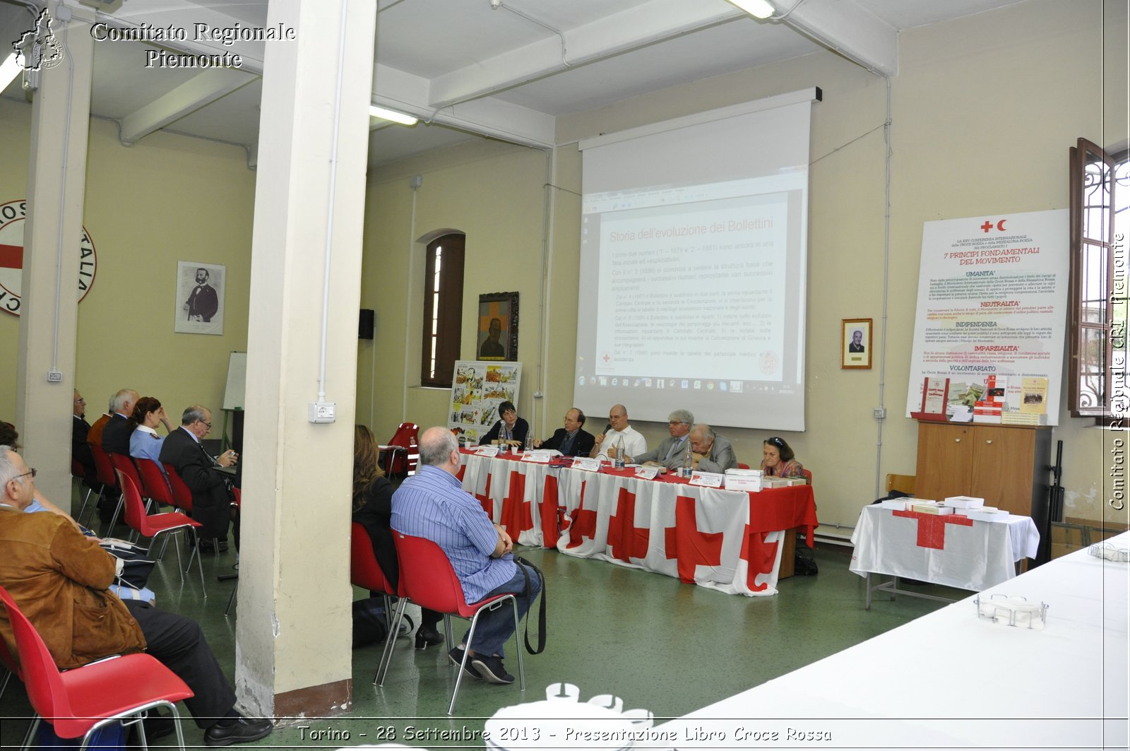 Torino - 28 Settembre 2013 - Presentazione Libro Croce Rossa - Croce Rossa Italiana - Comitato Regionale del Piemonte