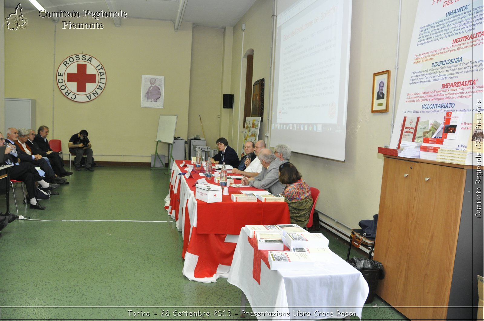 Torino - 28 Settembre 2013 - Presentazione Libro Croce Rossa - Croce Rossa Italiana - Comitato Regionale del Piemonte