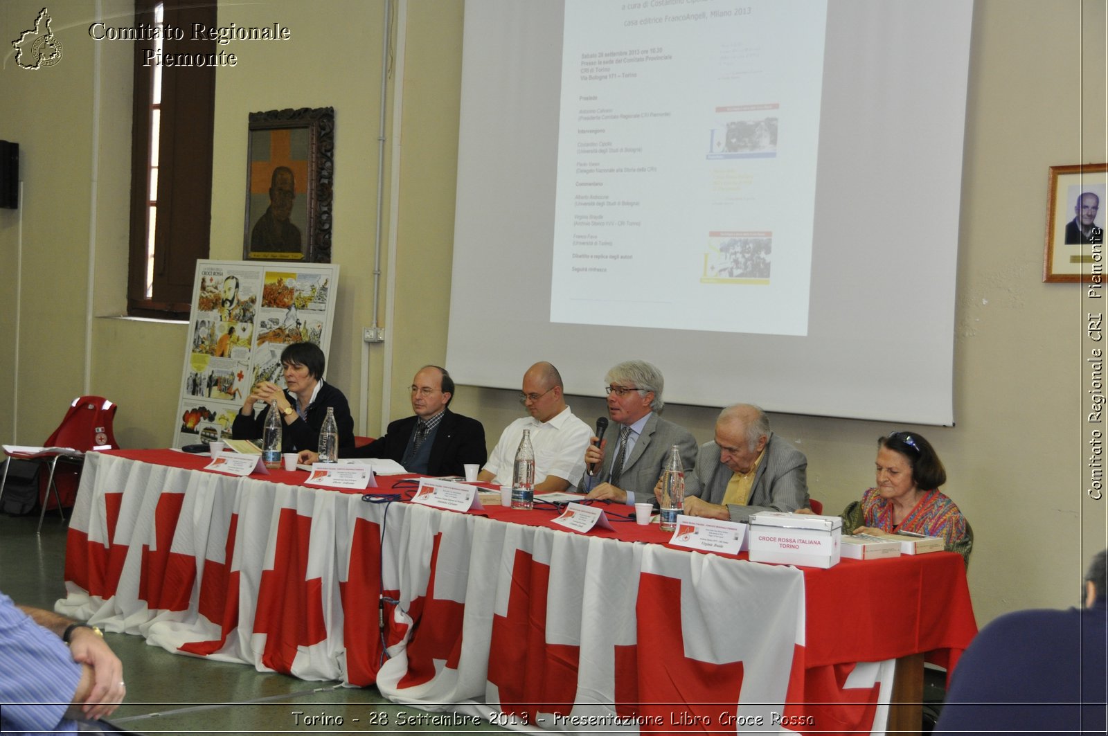 Torino - 28 Settembre 2013 - Presentazione Libro Croce Rossa - Croce Rossa Italiana - Comitato Regionale del Piemonte