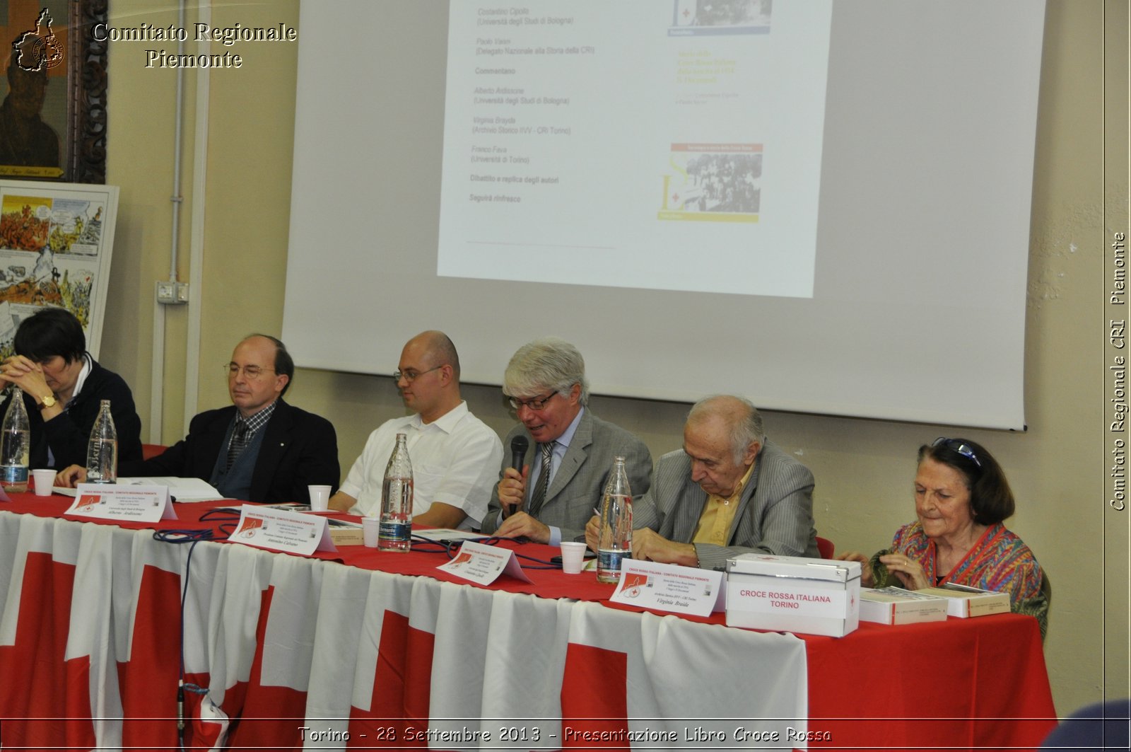 Torino - 28 Settembre 2013 - Presentazione Libro Croce Rossa - Croce Rossa Italiana - Comitato Regionale del Piemonte