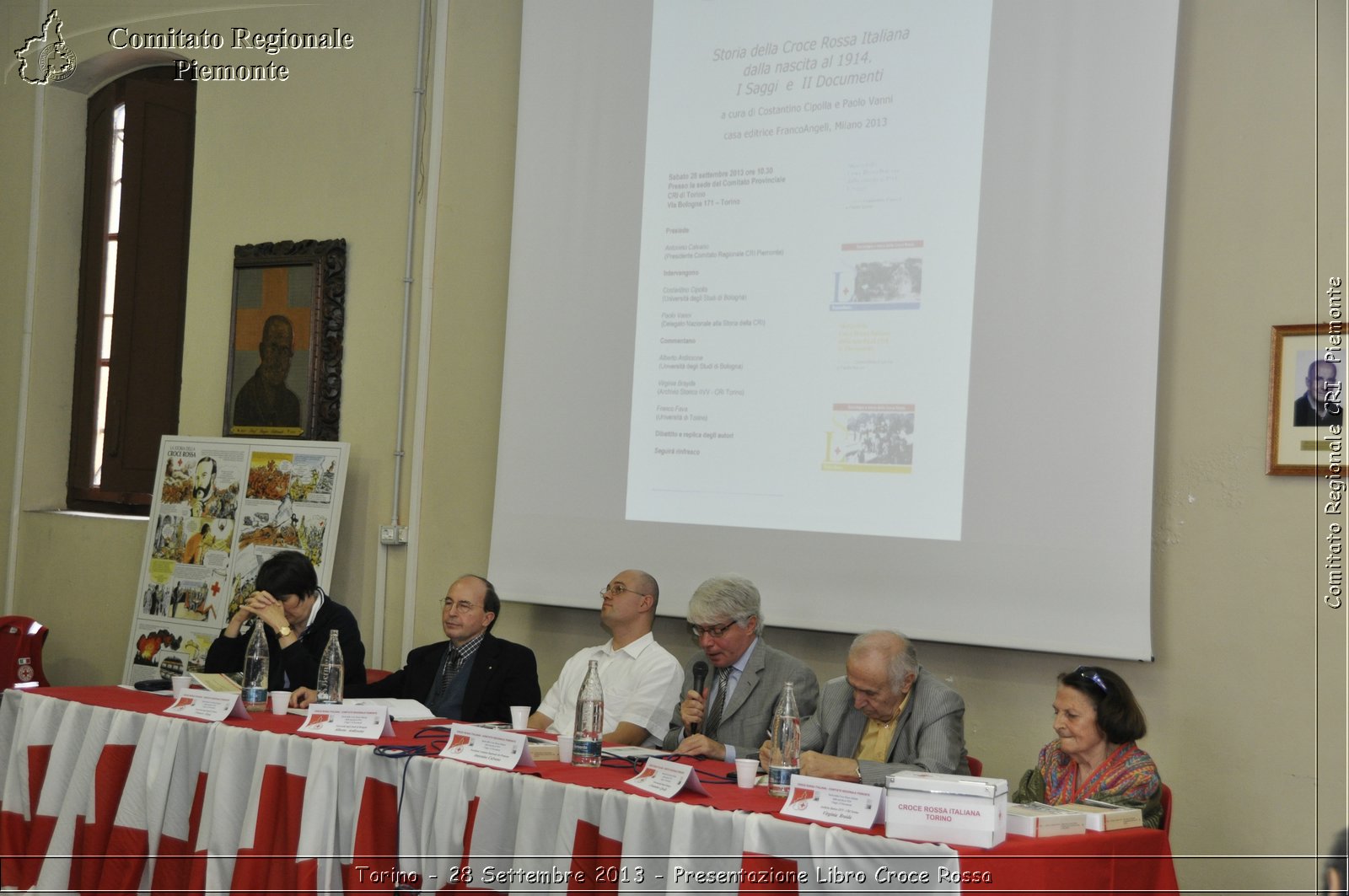 Torino - 28 Settembre 2013 - Presentazione Libro Croce Rossa - Croce Rossa Italiana - Comitato Regionale del Piemonte