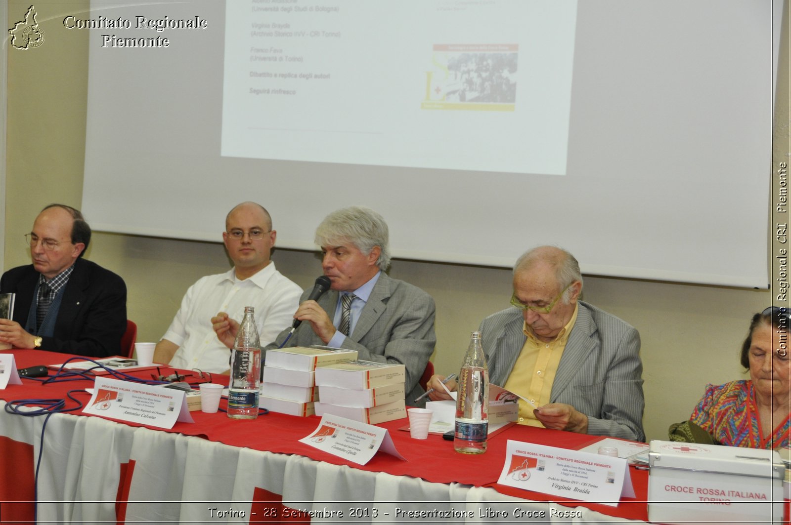 Torino - 28 Settembre 2013 - Presentazione Libro Croce Rossa - Croce Rossa Italiana - Comitato Regionale del Piemonte