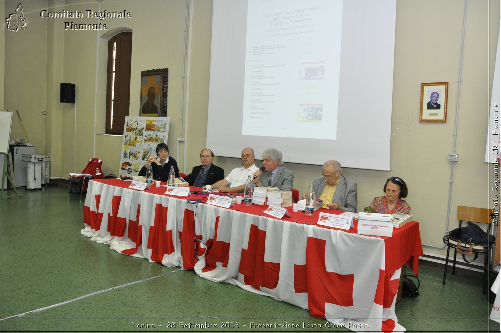 Torino - 28 Settembre 2013 - Presentazione Libro Croce Rossa - Croce Rossa Italiana - Comitato Regionale del Piemonte