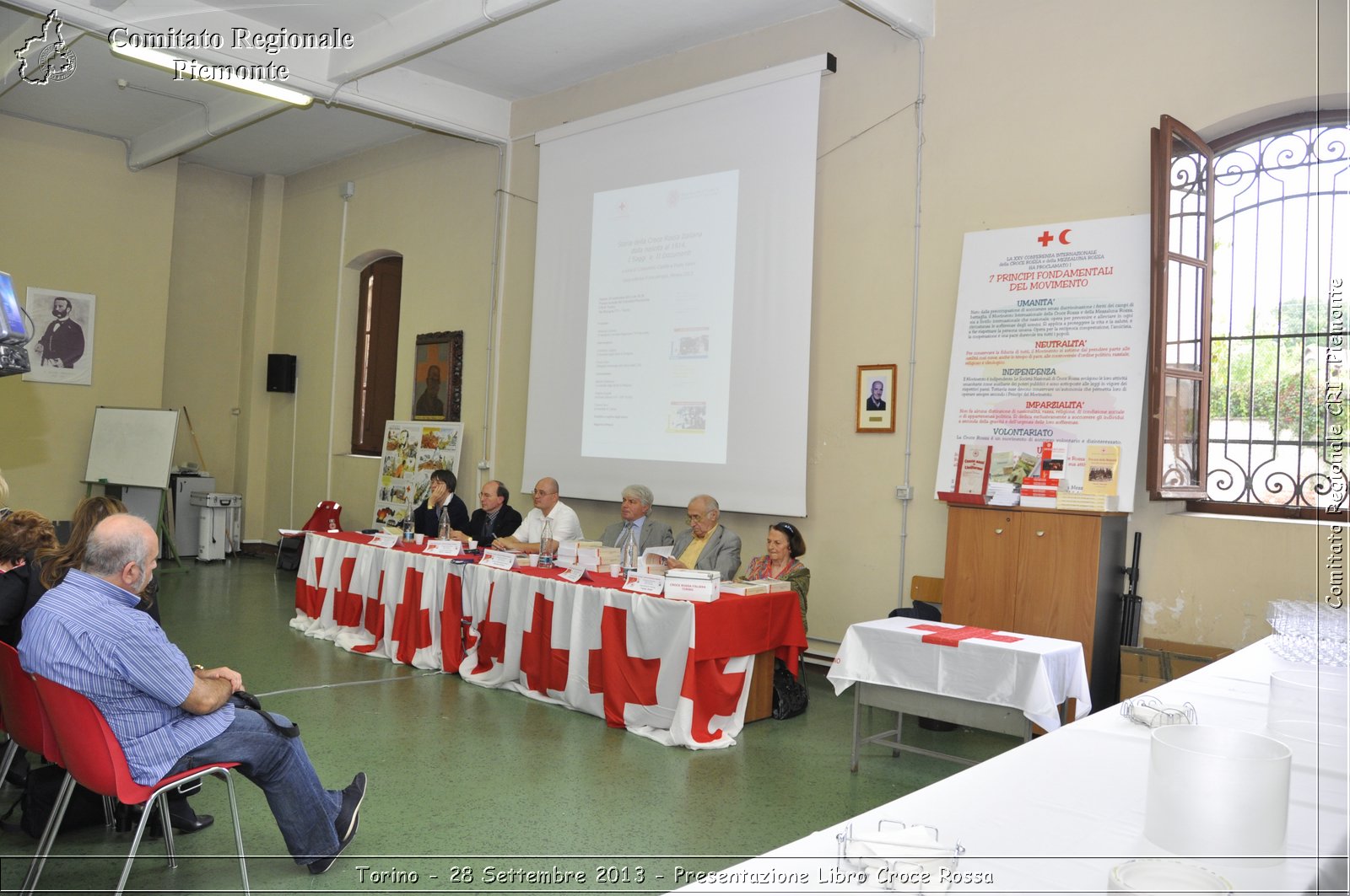 Torino - 28 Settembre 2013 - Presentazione Libro Croce Rossa - Croce Rossa Italiana - Comitato Regionale del Piemonte