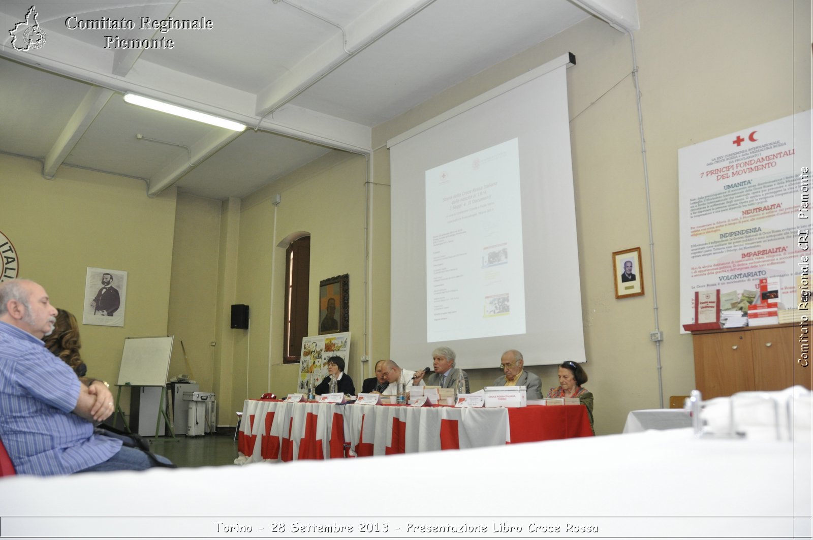 Torino - 28 Settembre 2013 - Presentazione Libro Croce Rossa - Croce Rossa Italiana - Comitato Regionale del Piemonte