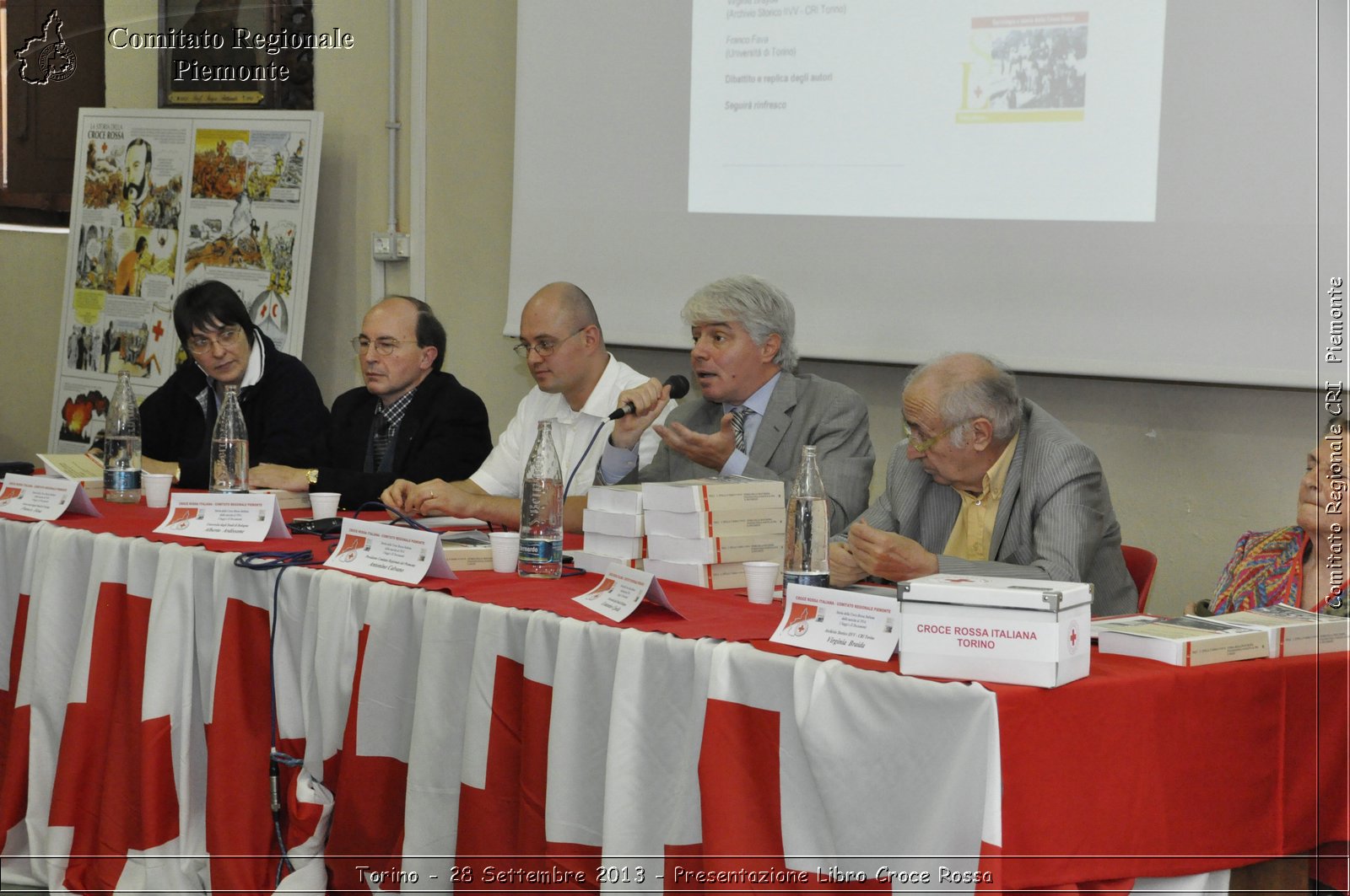 Torino - 28 Settembre 2013 - Presentazione Libro Croce Rossa - Croce Rossa Italiana - Comitato Regionale del Piemonte